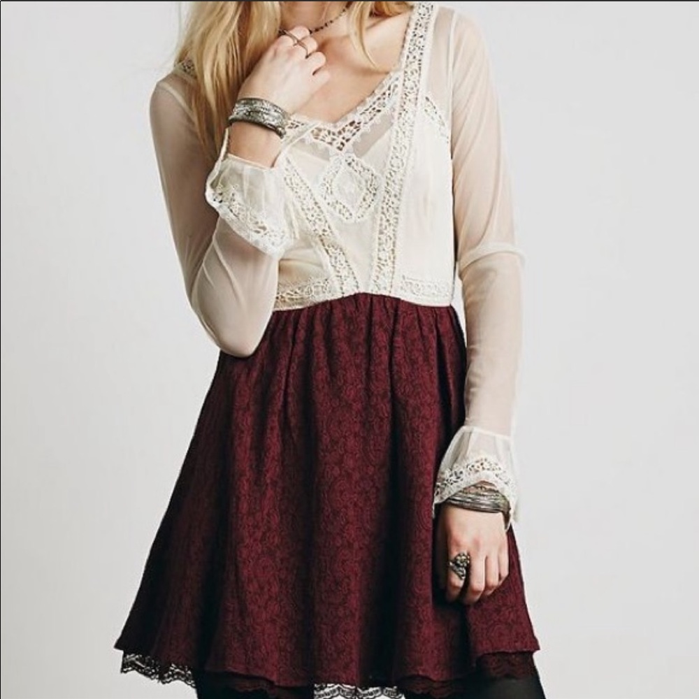 Free People Victorian Lace Dress